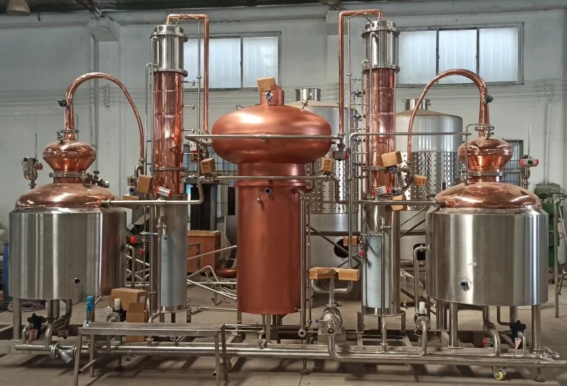 全自動(dòng)雙釜蒸餾機(jī)